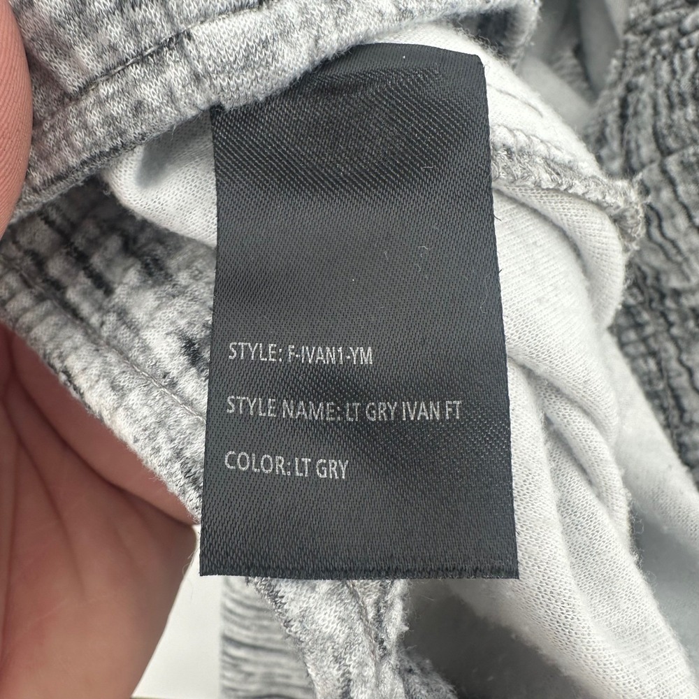 PUBLIC RECORD Mens‎ Light Gray Heathered Standard Fit Jogger Sweatpants Size L - Picture 4 of 15